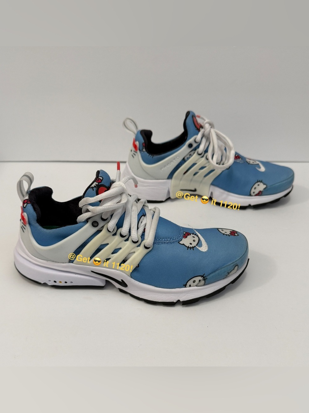 Nike Air Presto x Hello Kitty Men's Shoes Size M 5 | 5 Y | W 6.5 DV3770-400 - Picture 4 of 12